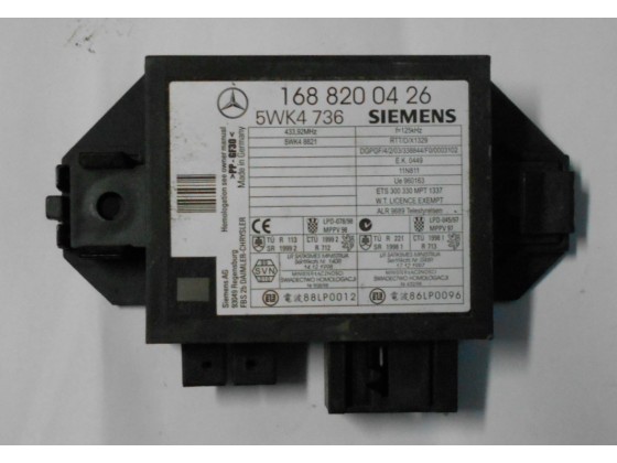 Módulo Imobilizador Mercedes A160 2001 mimo26